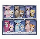 OBL10427251 - 6寸关节娃娃+宠物随机6pcs展示盒