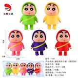 OBL10427282 - 搪胶卡通雨衣蜡笔小新