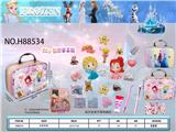 OBL10427777 - 跨境冰雪奇缘益智DIY手工化妆品包包 （制作材料：树脂材质)