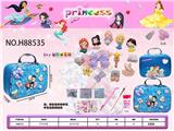 OBL10427778 - 跨境公主益智DIY手工化妆品包包（制作材料：树脂材质)