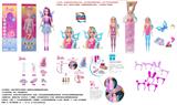 OBL10429954 - 浴盐球11.5寸实身芭比带5样不同的配件