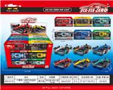 OBL10430951 - F1赛车1：60回力合金车（6只混装）（1盒24pcs 单小盒价格）