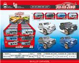 OBL10430958 - 双开门四轮避震1:64 滑行合金小跑车（4只混装）（1盒24pcs 单小盒价格）