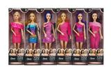OBL10432137 - 11寸实身9关节时尚芭比6款混装