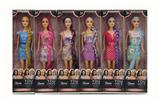 OBL10432139 - 11寸实身活手时尚芭比6款混装