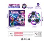 OBL10432225 - 3孔暴击时尚炫酷跨境儿童反应训练机音乐拳击机体能训练机不包电3*AA带计分功能