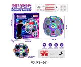 OBL10432227 - 4孔暴击时尚炫酷跨境儿童反应训练机音乐拳击机体能训练机【蓝牙显示器款】