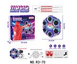 OBL10432230 - 6孔暴击时尚炫酷跨境儿童反应训练机音乐拳击机体能训练机
【蓝牙显示器款】