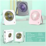 OBL10432403 - 便携台式折叠大号充电风扇（USB)
（三档）
