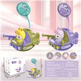 OBL10432430 - 拉布布苔藓公仔快艇风扇（USB）
（一档风扇 一档台灯）