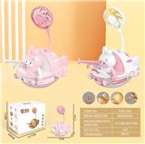 OBL10432432 - 兔子快艇风扇（USB）
（一档灯光 一档风扇）