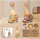 OBL10432467 - 灰熊摩托车风扇（USB)
(一档灯光 一档风扇）