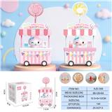 OBL10432501 - 美乐蒂餐车风扇
（三档风扇）