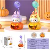 OBL10432540 - 拉布布苔藓公仔南瓜风扇
（一档风扇 一档灯光）