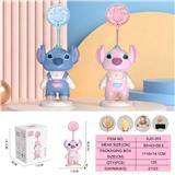 OBL10432546 - 史迪仔背带裤风扇
（三档风扇 长按暖灯）