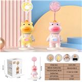 OBL10432552 - 噜噜背带裤风扇
（三档风扇 长按暖灯）