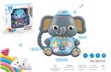 OBL10432669 - 婴童早教益智卡通大象电子琴玩具二色混装
