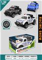 OBL10433090 - 1:32双开门越野车模型          （惯性皮卡山地越野警车）