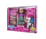 OBL10433182 - 高档12寸空身肥童娃娃(带音乐)配马大皇冠打扮配件吸塑