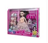 OBL10433192 - 高档12寸实身关节萝莉配冰淇淋吸塑配件