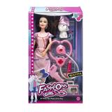 OBL10433201 - 高档11.5寸9关节实身护士芭比娃娃+医具加狗狗