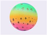 OBL10433501 - 9寸五角星彩虹球