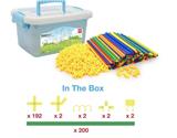 OBL10433583 - Straw with 200 turns and 192 accessories (two each)