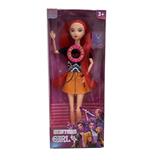 OBL10434096 - K-POP 猎魔女团动画版11.5寸12关节实身带七彩灯光主题曲Rumi鲁米打歌芭比带武器