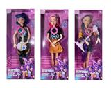 OBL10434120 - K-POP 猎魔女团动画版11.5寸12关节实身Rumi鲁米打歌芭比三款混装带乐器