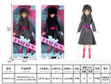 OBL10434155 - 新款时尚皮衣外套 11.5寸11关节芭比公主  配帽子  腰包