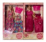 OBL10435231 - 11寸实身换装孕妈妈娃娃配饰品（肚子里有小娃）