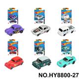 OBL10435819 - 6款1:64风火轮复古老爷车，皮卡合金车片装