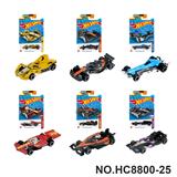 OBL10436273 - 6款1:64风火轮F1赛车合金车片装