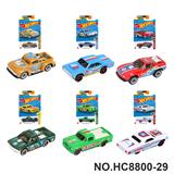 OBL10436277 - 6款1:64风火轮皮卡，肌肉车，越野车合金车片装