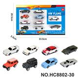 OBL10436287 - 8款1:64风火轮合金车赛车，肌肉车，越野车，跑车10只装