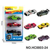 OBL10436299 - 6款1:64风火轮皮卡合金车3只装