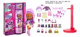 OBL10438544 - 高档CRY BABIES BFF11.5寸11关节实身彩虹哭泣芭比娃娃带5惊喜配件发夹。手提包。鞋子。梳子。一个模特架