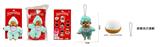 OBL10438574 - 高品质1比1 新品日系高貂毛绒PP棉身搪胶脸 15CM Monchhichi奶嘴彩色围兜蒙奇奇 带珠链自己装配