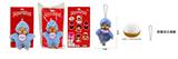 OBL10438575 - 高品质1比1 新品日系高貂毛绒PP棉身搪胶脸 15CM Monchhichi奶嘴彩色围兜蒙奇奇 带珠链自己装配