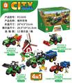 OBL10439167 - 城市农场积木1010PCS(4只/盒）