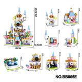 OBL10439485 - DIY拼装积木  仙境城堡(9种不同形态8合1）722PCS