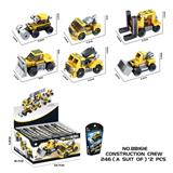 OBL10439505 - 跨境电商DIY拼装积木 工程队38/40/37/48/44/39PCS-6款混装