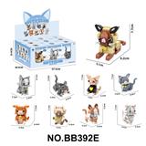OBL10440487 - 蒙氏跨境电商DIY拼装动物模型积木 KITTY CLUB