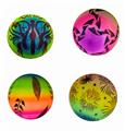 OBL10440549 - 四款混装9寸彩虹球