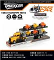 OBL10440583 - 惯性美式拖头卡车载六辆工程车