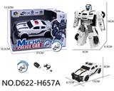 OBL10441595 - DIY拼装变形警车