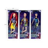 OBL10441937 - K-POP 猎魔女团真人版11.5寸12关节实身Rumi鲁米打歌芭比带吉他三款混装
