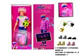 OBL10441978 - 1比1 K-POP 猎魔男团真人版  11.5寸11关节实身 Baby saia宝宝沙加 带金貂卡片一张  带猎魔照相机