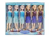 OBL10443103 - 11.5寸11关节实身冰雪娃娃12窗盒展示盒