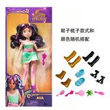 OBL10443216 - 高端大手大脚10寸实身独角兽学院娃娃带鞋子带梳子